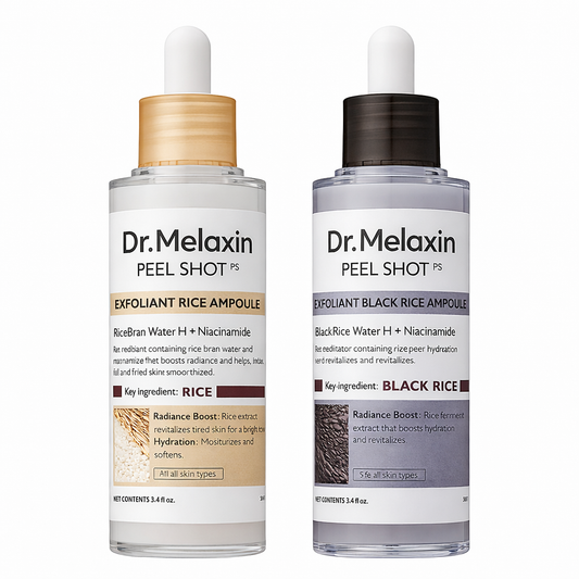 Dr.Melaxin Peel Shot Exfoliating Rice Ampoule, Peeling do Twarzy z ekstraktem z ryżu 80 ml
