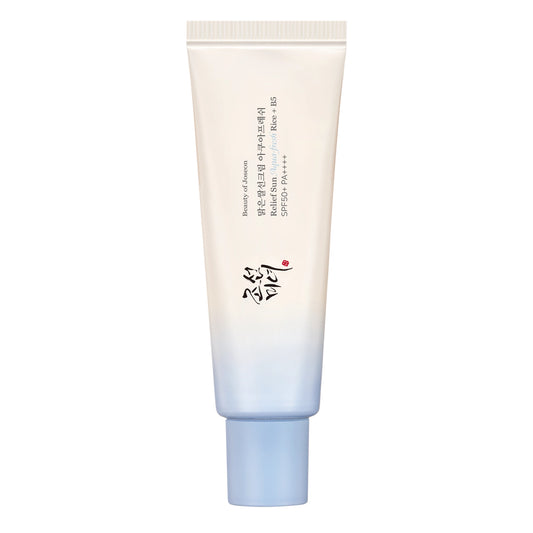 Beauty of Joseon - Relief Sun Aqua - Fresh : Rice + B5 SPF50+ PA++++ - Przeciwsłoneczny Krem - 50ml